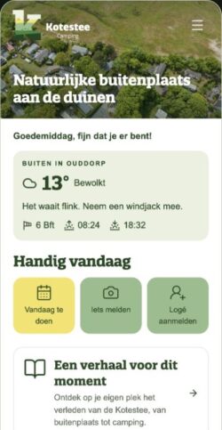 Vandaag: het weer en tips voor je verblijf
